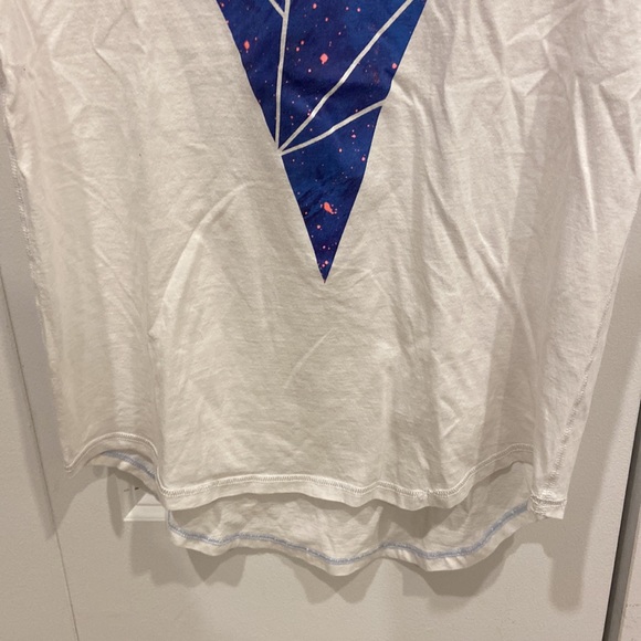 Ivivva White with Blue, Purple & Pink Short Sleeved Tee - Picture 5 of 7